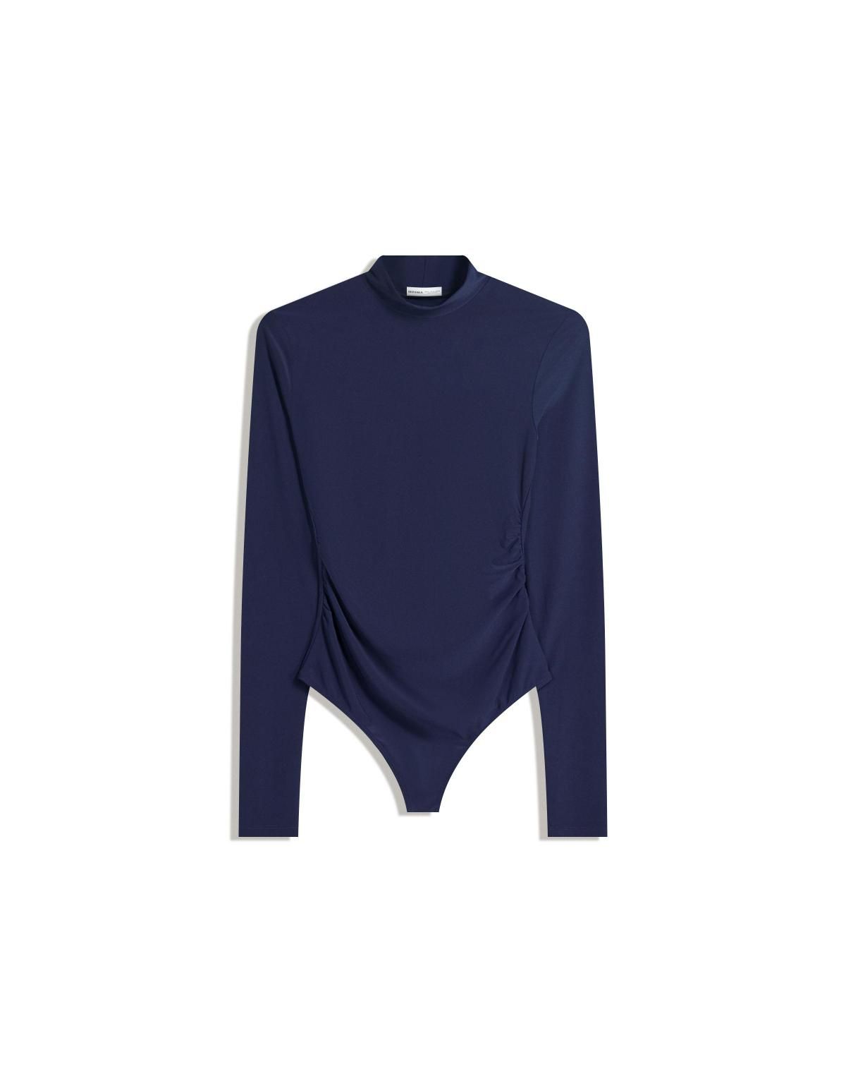 버쉬카 테크니컬 하이넥 긴팔 바디수트 8904/714 NAVY - 상세 이미지 2