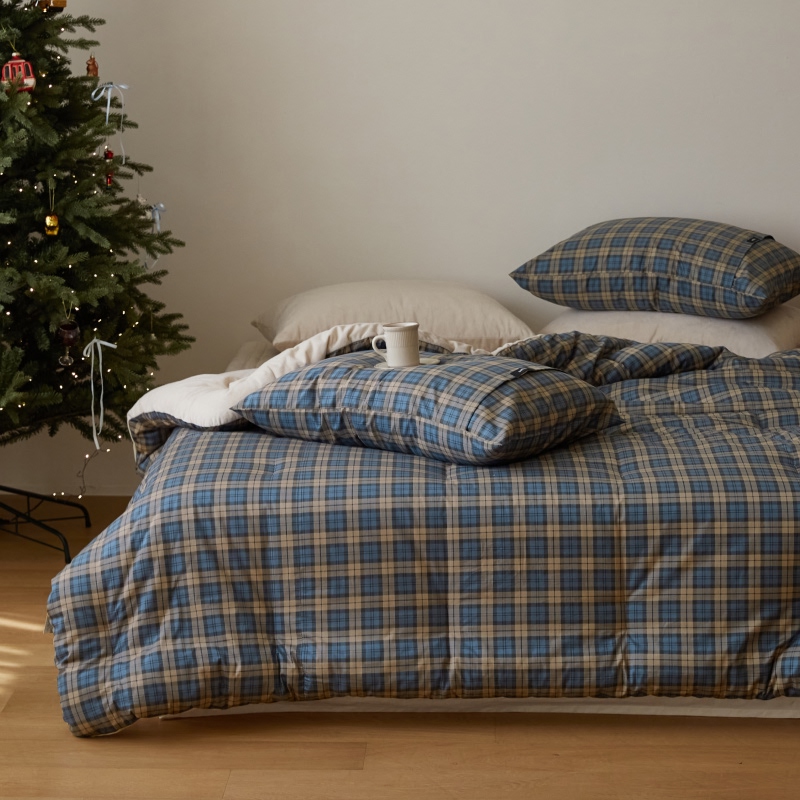 마틸라 노튼클래식 40수 순면 극세사 겨울 차렵 이불 베개세트 SS