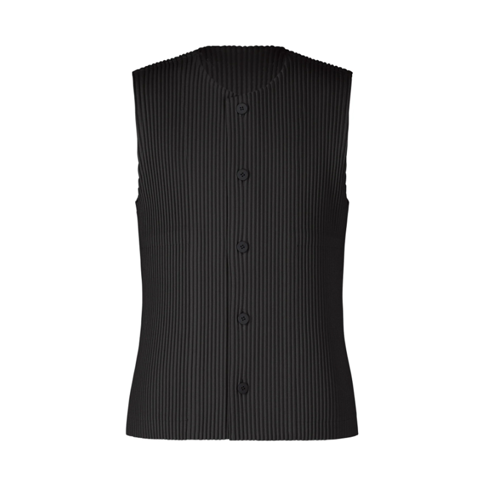 옴므플리세 조끼 KERSEY PLEATS HP53FE171 - 상세 이미지 3