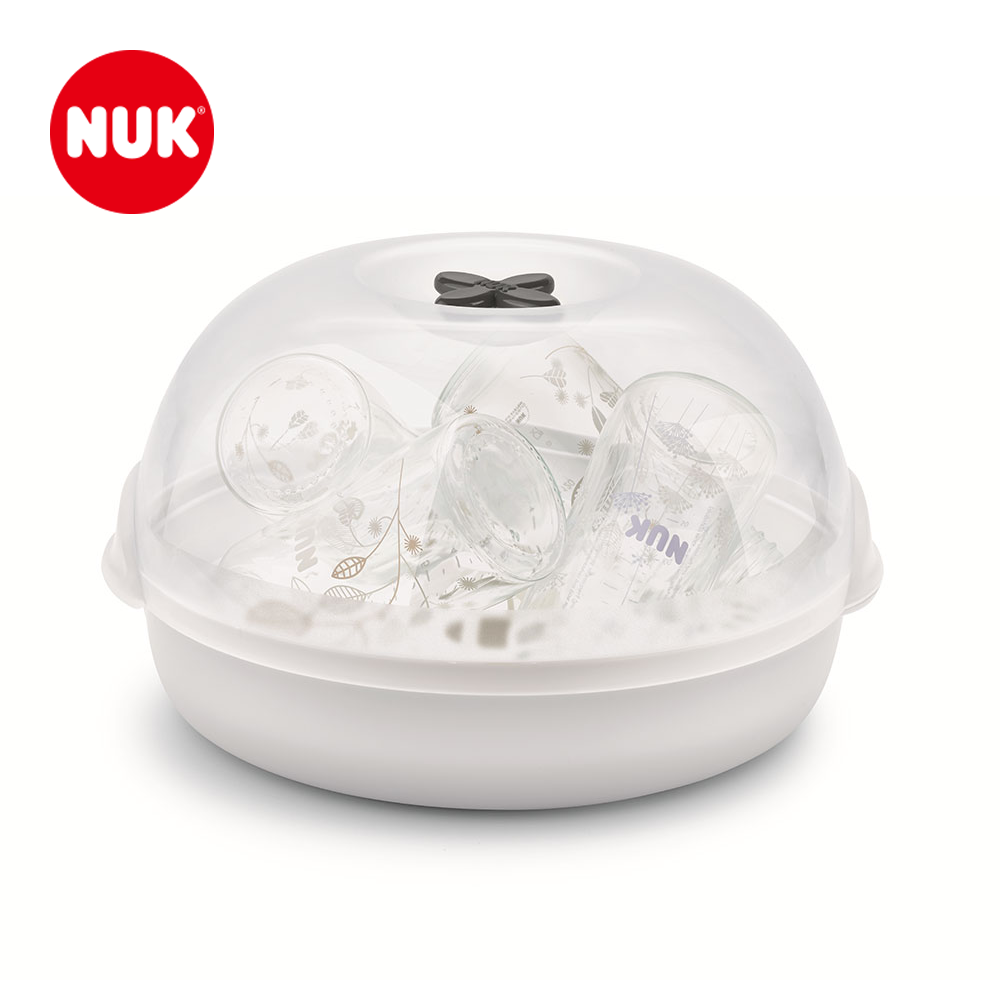 누크 전자레인지용 스팀 젖병소독기 아기용품소독 쪽쪽이소독