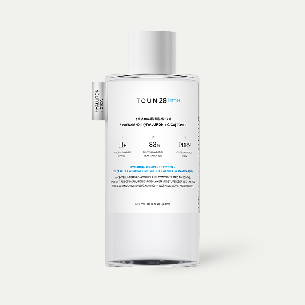 톤28 해남404 히알루론 시카 토너 식물성 병풀 PDRN 300ml - 상품 이미지