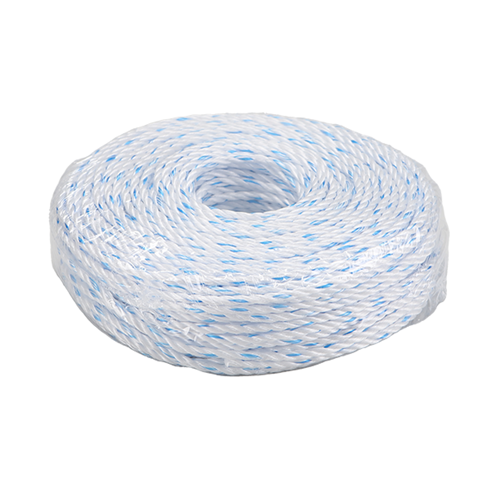 배표 PP로프 5mm 80M 백색 0.9Kg 현수막끈 노끈 밧줄 - 상품 이미지