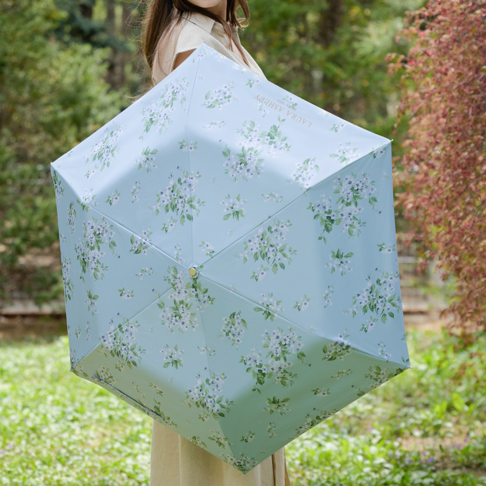 로라애슐리 프리미엄 암막 3단 양산 우산 2종세트(조세티+애플블라썸) 양우산