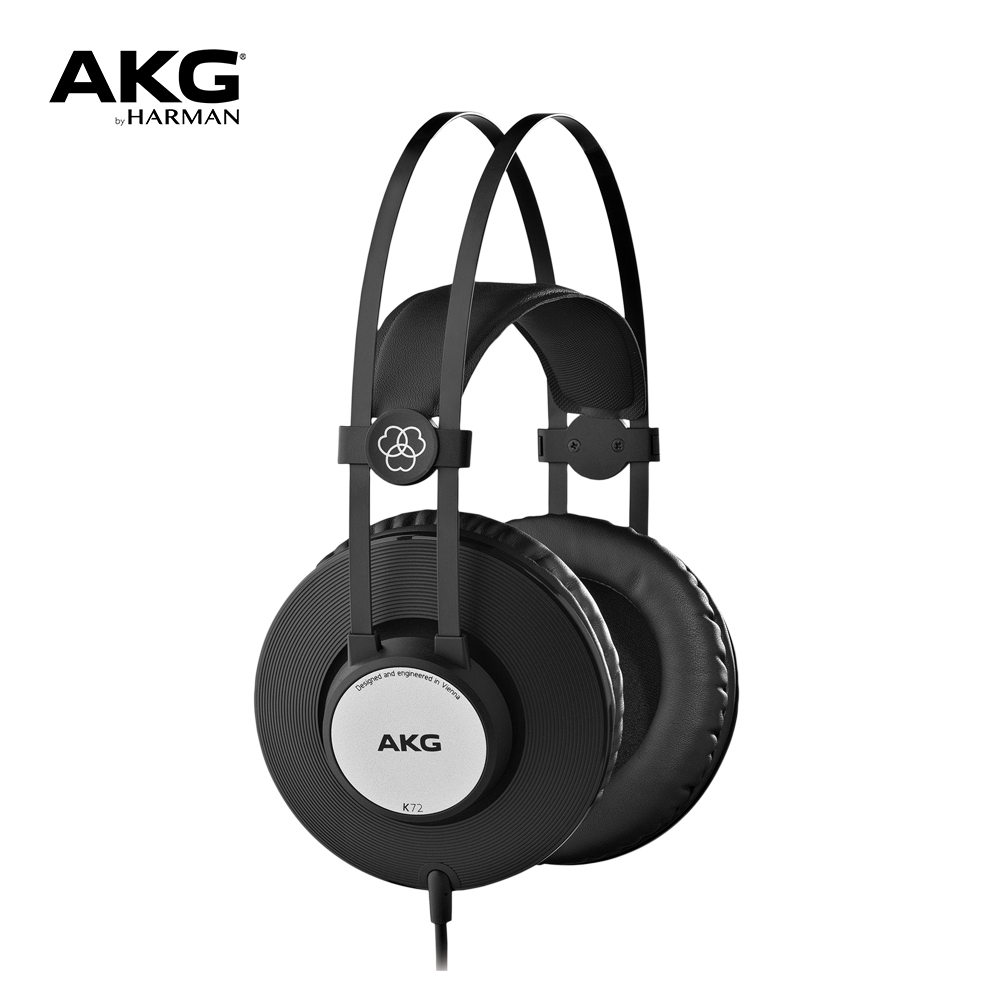 AKG K72 모니터링 헤드폰 / 프로페셔널 밀폐형 고음질, 음악, 녹음, 믹싱