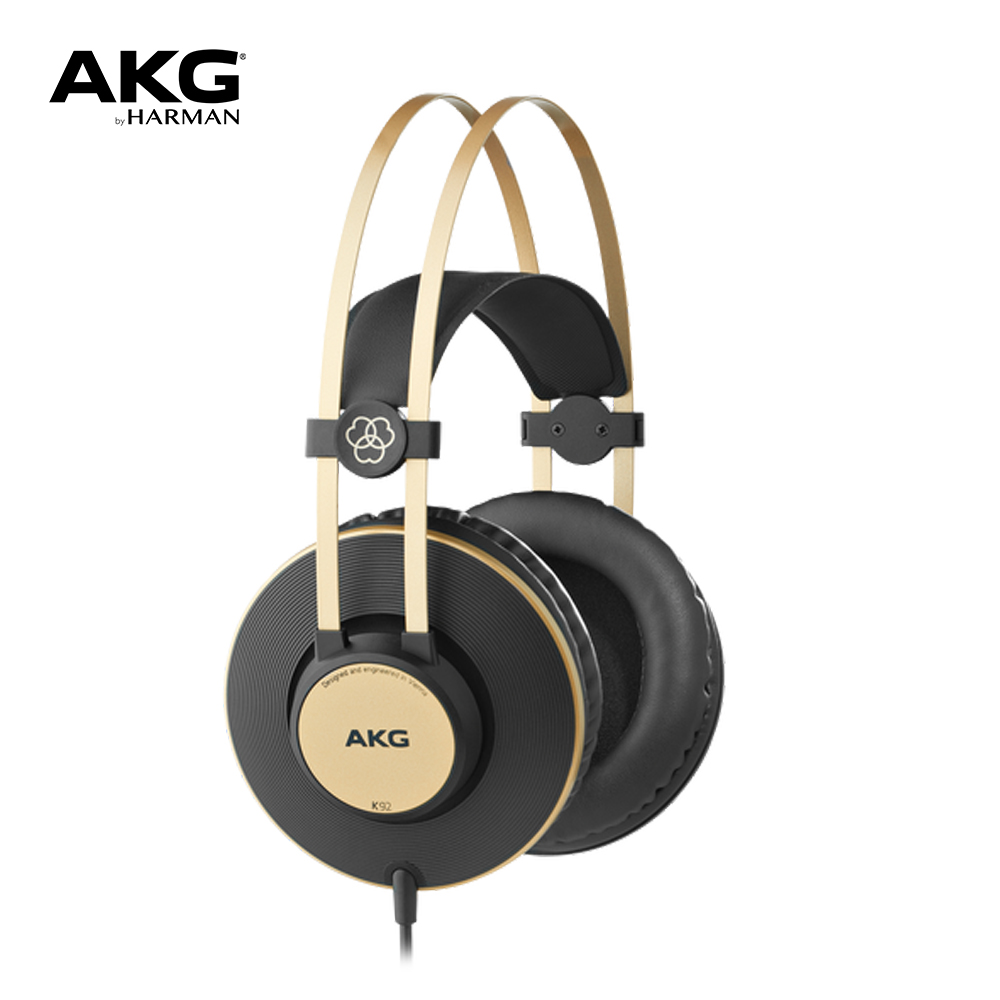 AKG K92 모니터링 헤드폰 / 프로페셔널 밀폐형, 믹싱, 게임, 영상 편집