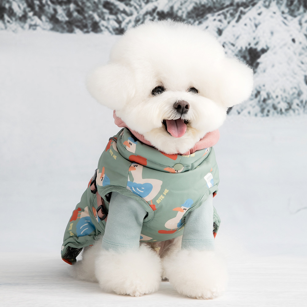 [세트할인] 바잇미 2025 더블히트 소형견 + 웜허그 소형견 (머스타드/민트)