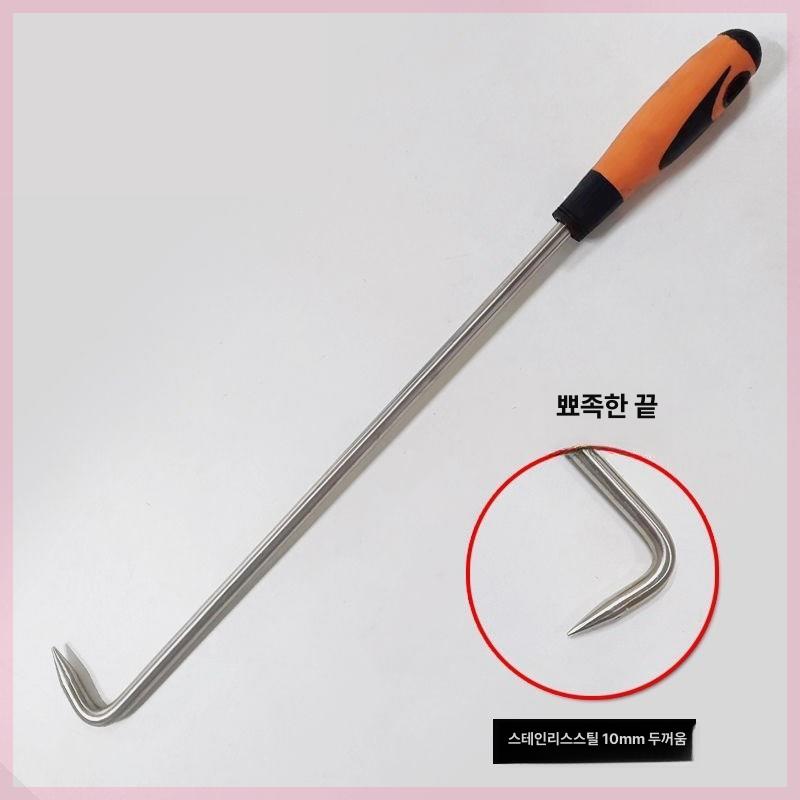 스텐 셔터 갈고리 개폐기 수동 개폐봉 창고 산업용 도구 프로모션 - 상세 이미지 3