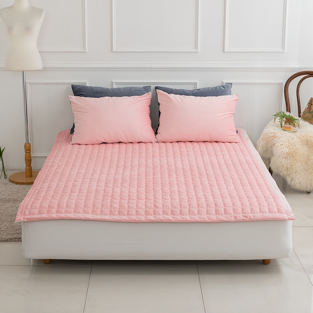 나라데코 밍크 극세사 부드러운 도톰한 겨울 밴딩 침대패드 SS