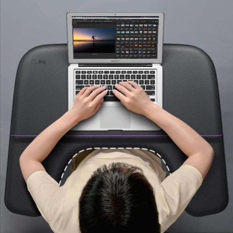 재택근무 좌식책상 편안한 접이식 노트북 테이블 탁자