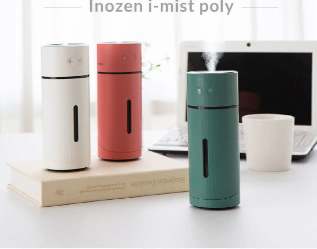 이노젠 I-Mist Poly 90도 각도조절 LED 탁상용 무선 가습기 260ml - 상세 이미지 3
