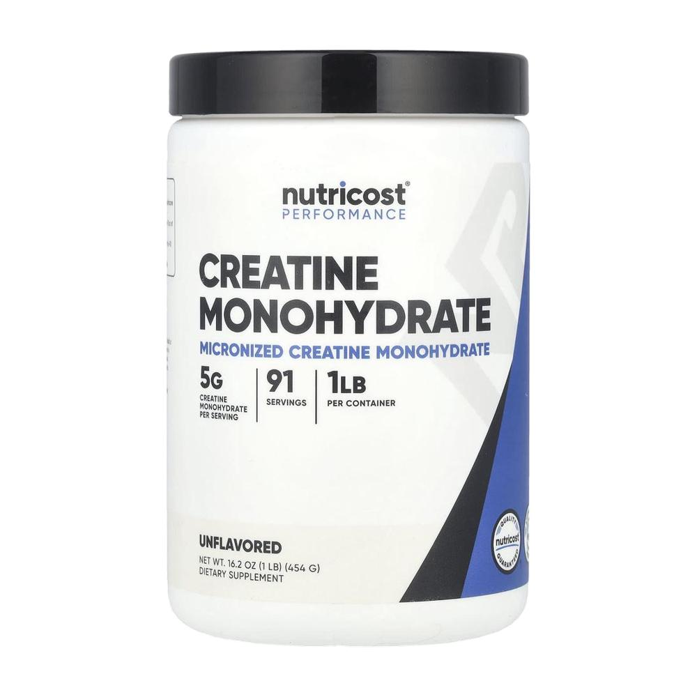 뉴트리코스트 크레아틴 모노하이드레이트 무향 파우더 Creatine 454g - 상품 이미지