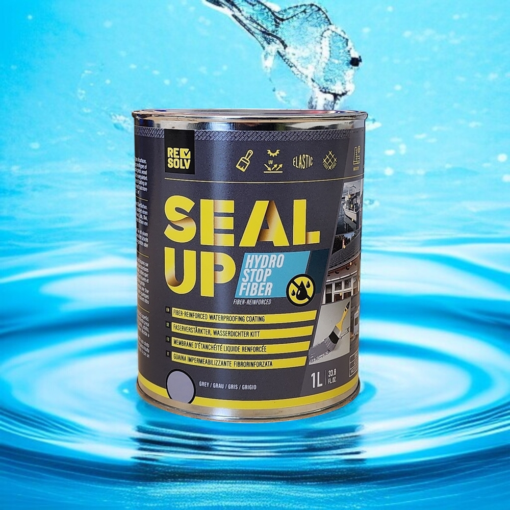 씰업 방수 옥상 외백 크랙 누수 방수페인트 방수제 장갑 붓 세트 그레이, 1L, 1개