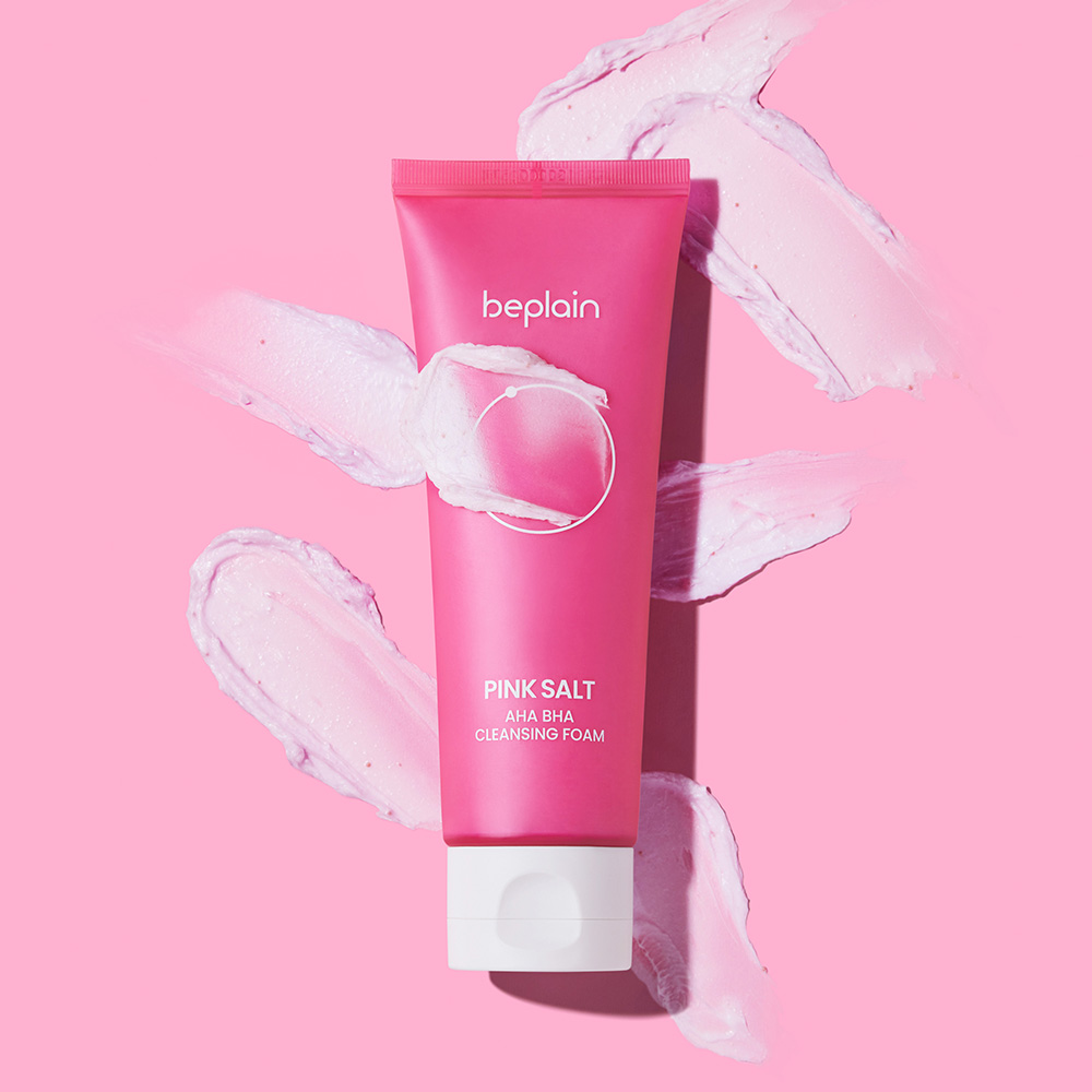 비플레인 핑크솔트 아하 바하 클렌징폼 120ml, 2개 - 상세 이미지 2