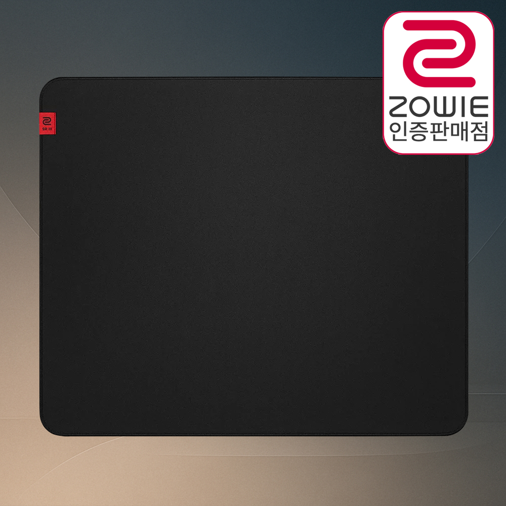 [국내정발] 벤큐 조위 FPS 게이밍 마우스패드 블랙, GSR 3 L