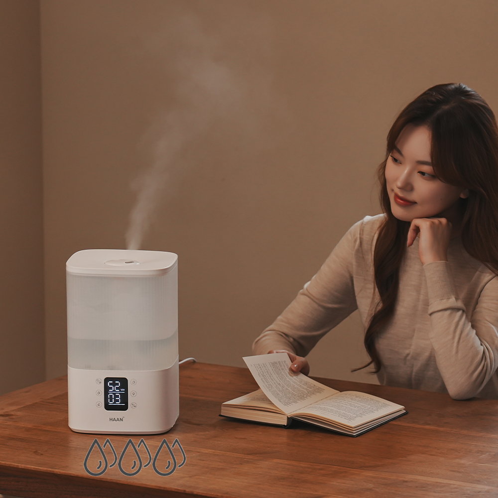 한경희 복합식 가습기 4L 자동습도조절 UV살균 저소음 가정용 원룸 사무실용