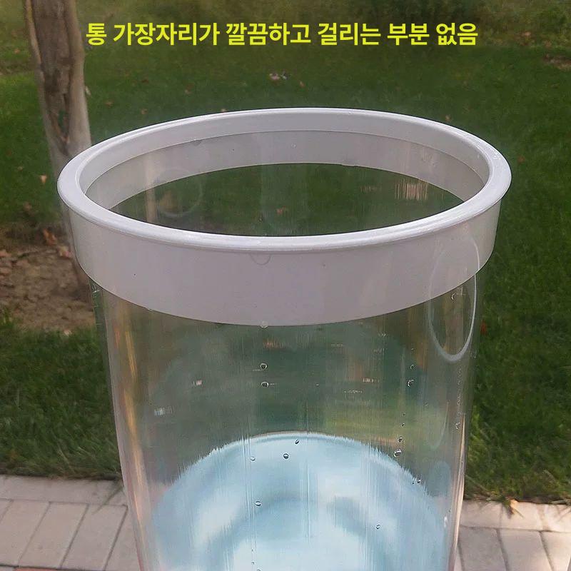찌맞춤통 수조통 찌보관통 낚시채비 찌케이스 바다 직경 10cm 높이 80cm - 상세 이미지 2