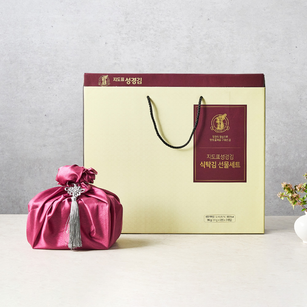 지도표 성경김 선물세트 온라인 식탁김 재래 식탁김 도시락김 조미김 - 상세 이미지 2