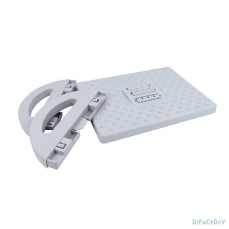 리버스 지압발판 스윙 발받침 마사지발판 풋레스트 롤러 지압기 발받침대