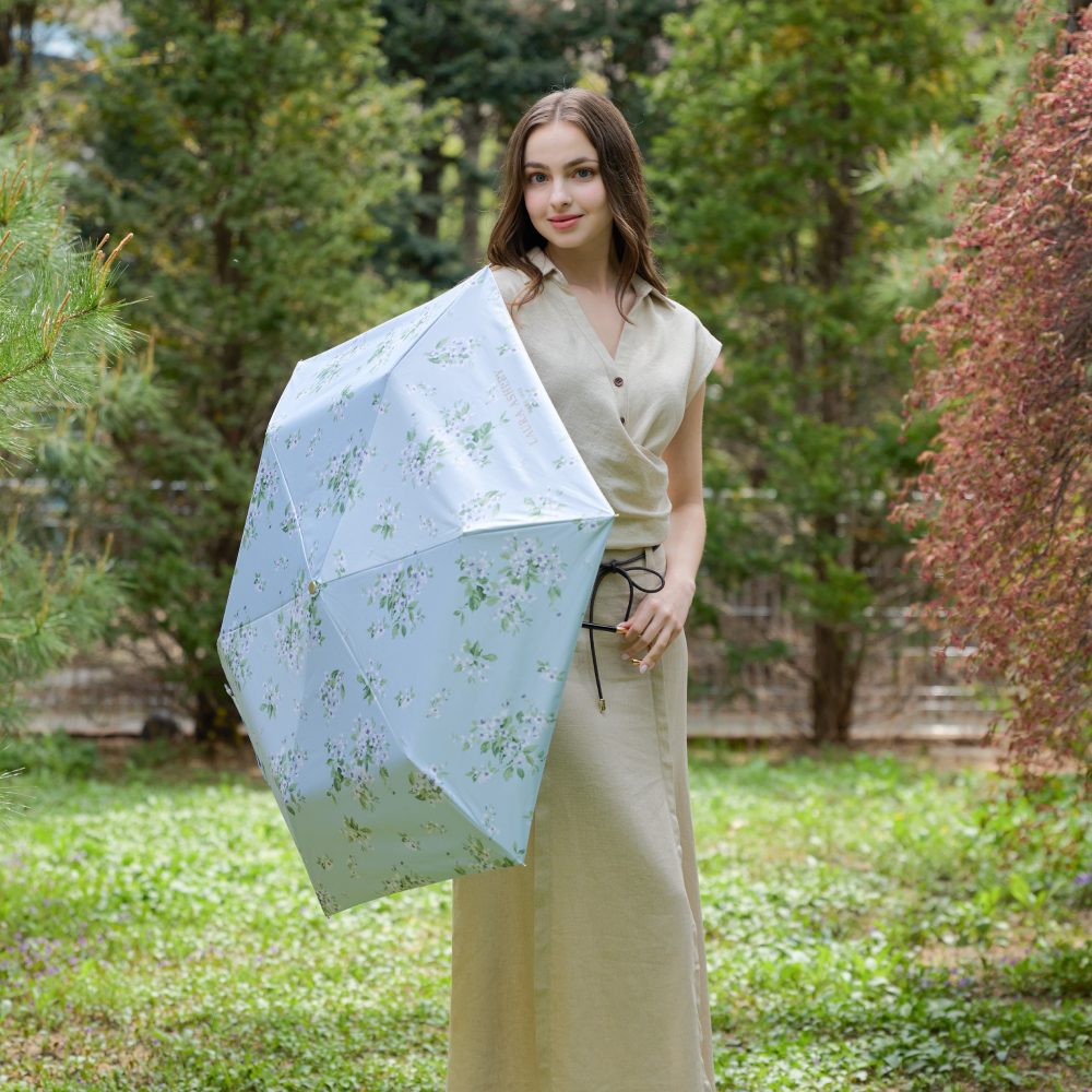 로라애슐리 프리미엄 암막 3단 양산 우산 2종세트(조세티+애플블라썸) 양우산