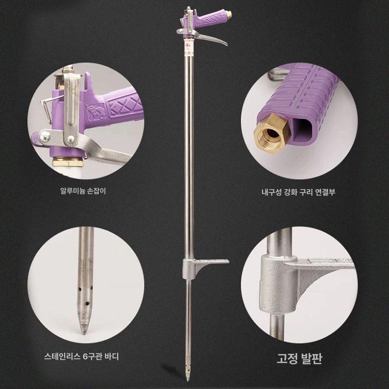 펀칭기 고추밭 액비주입기 뿌리 나무 물주기 땅속 텃밭 새로운 빅맥 더블 헤드 A - 상세 이미지 5