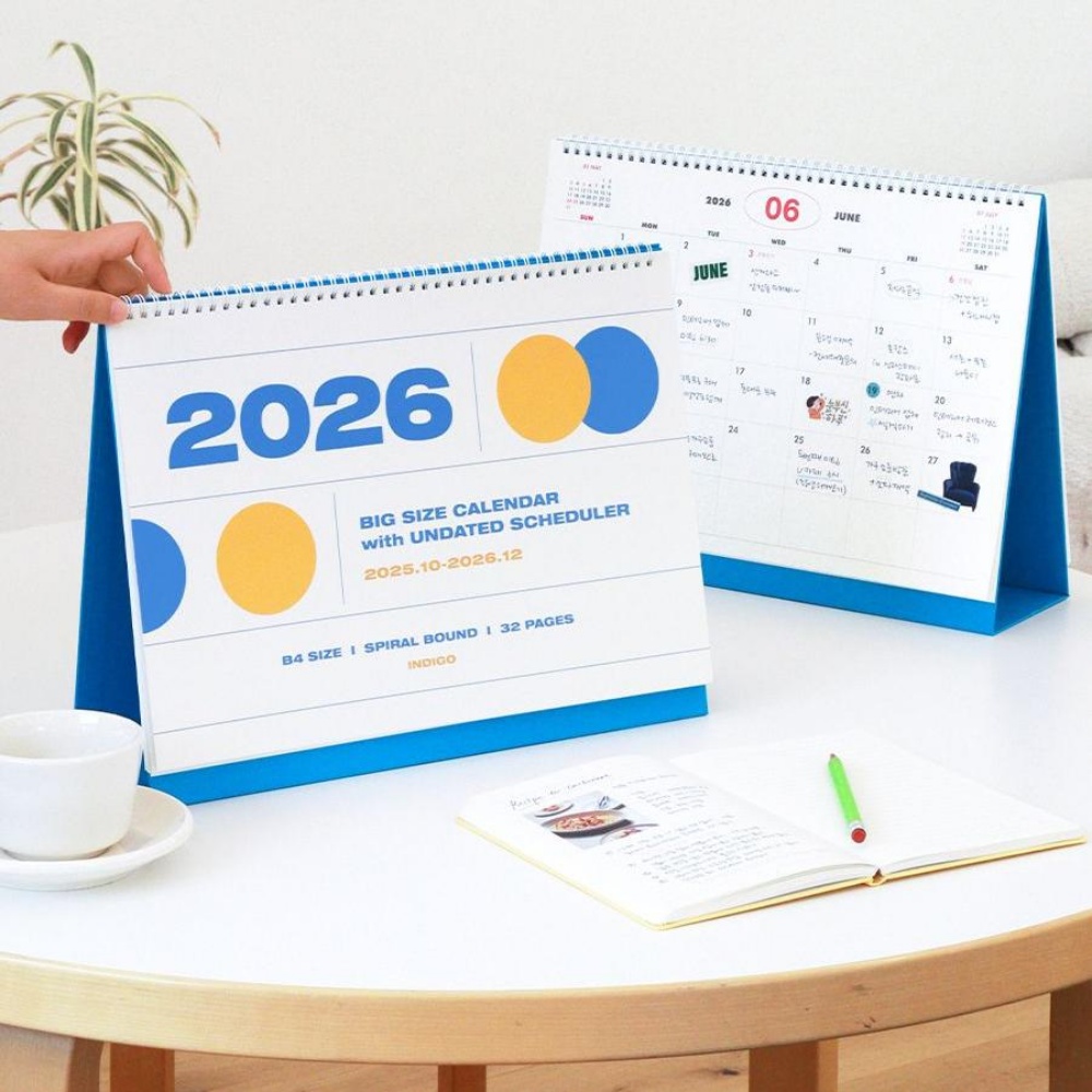 2025년 하반기달력 2026년 넘기는 탁상 달력 1년 연달력 이미지 6