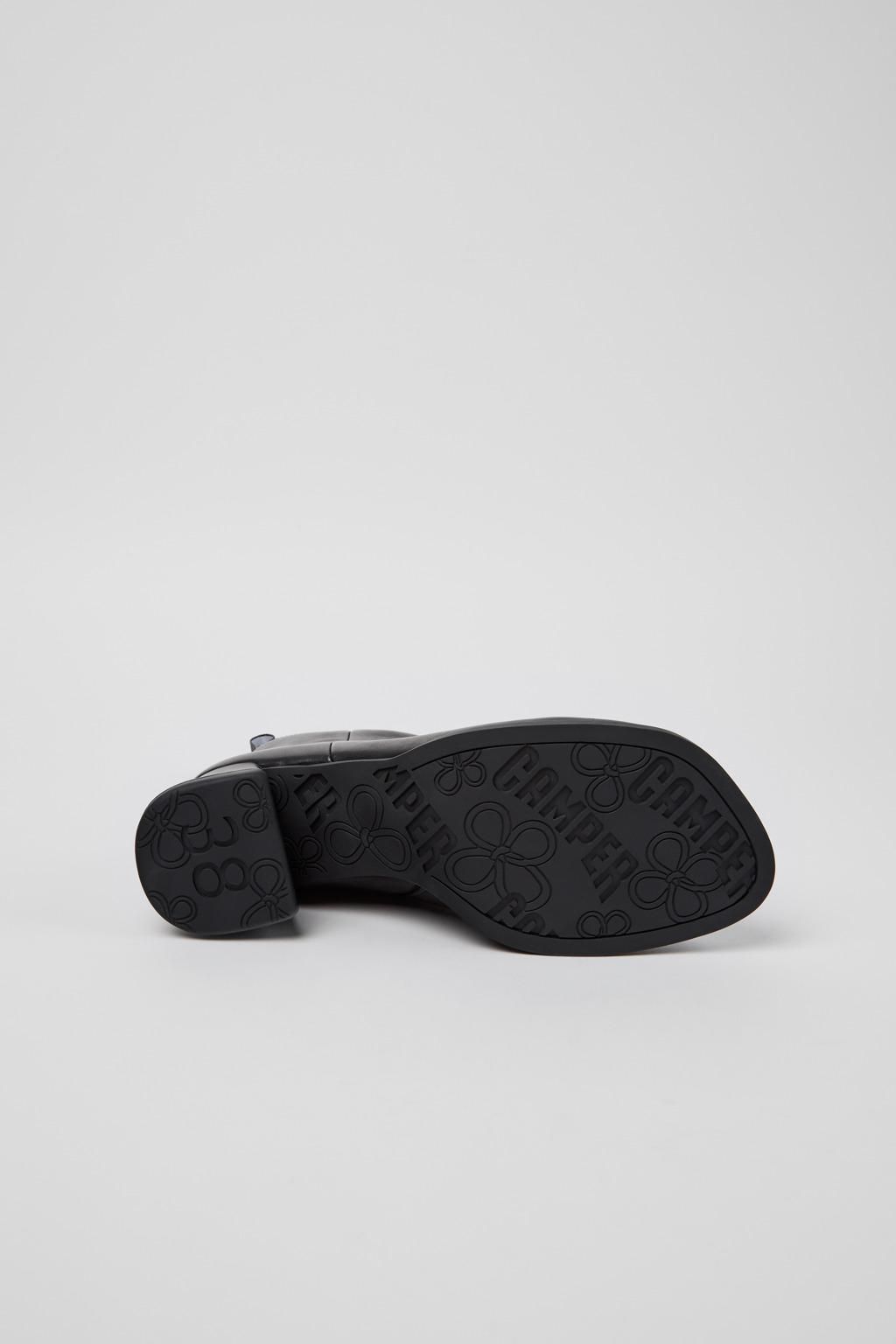 캠퍼 프리미엄 블랙 레더 미들부츠 Kora K400798-001 BLACK - 상세 이미지 5