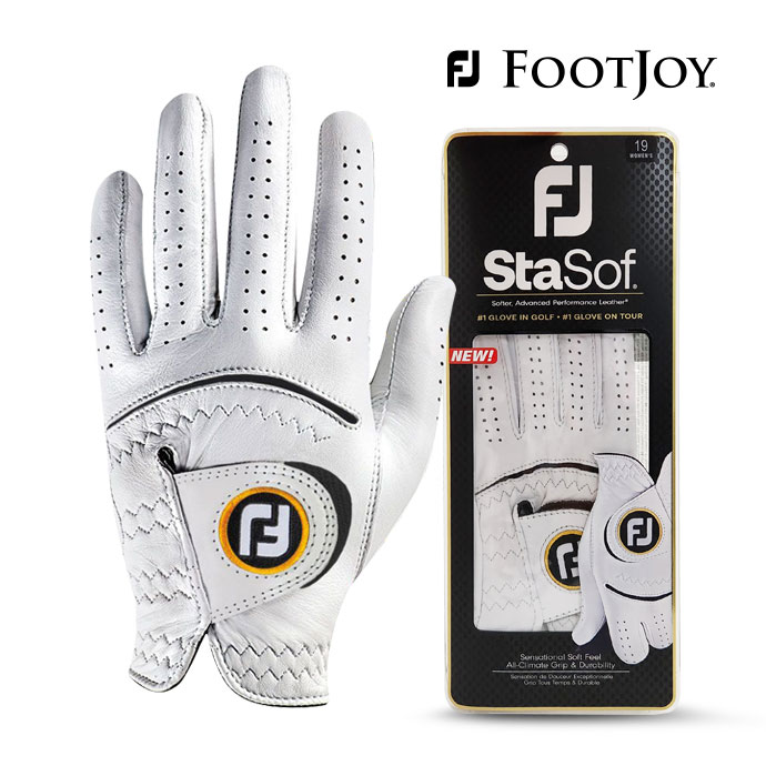 풋조이 뉴 스테이소프 여성 양피 골프장갑 67360E