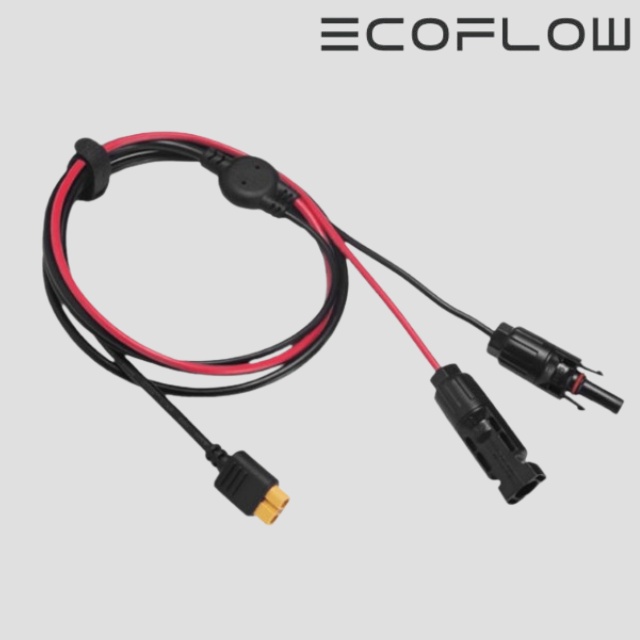 에코플로우 파워뱅크 충전용 태양광패널 연결케이블 3.5m