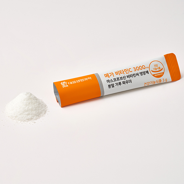 대웅생명과학 메가 비타민C 3000 mg 아스코르브산 비타민씨 영양제 90포, 5개 이미지 4