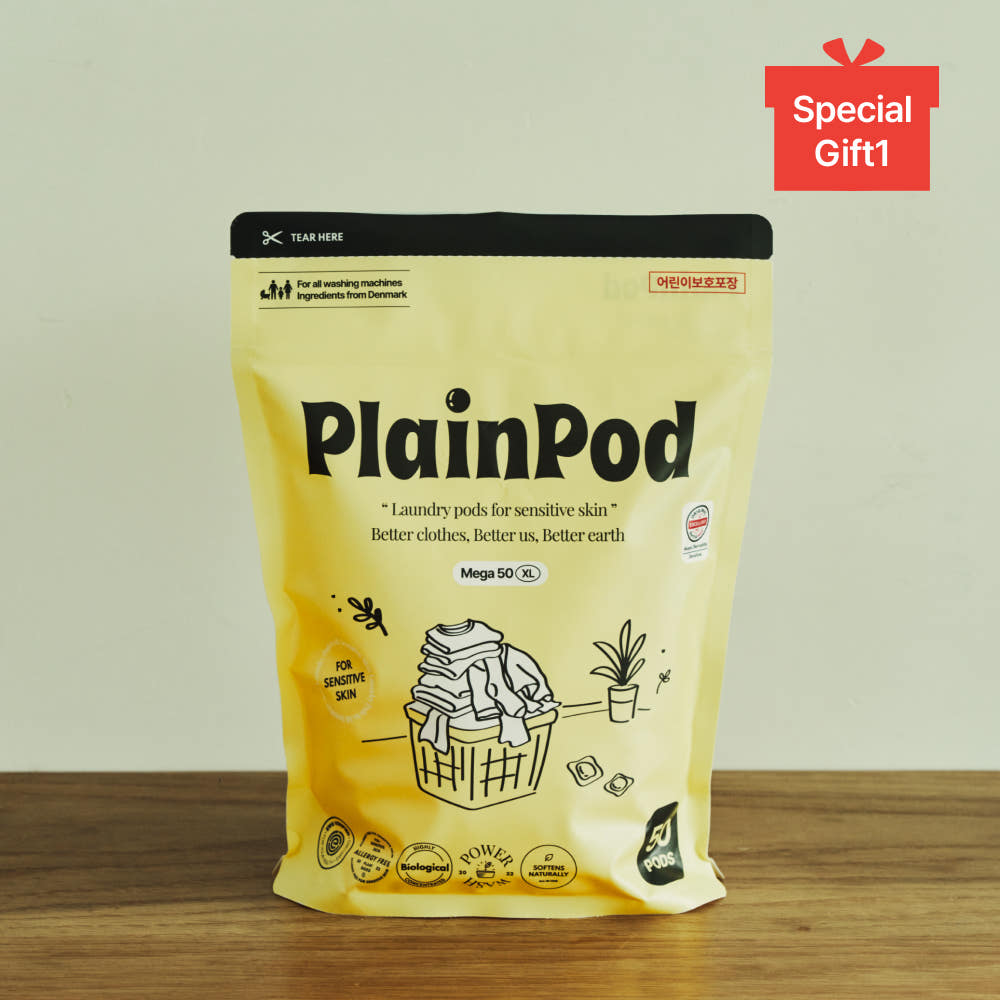 플레인팟 민감성 고농축 올인원 중성 캡슐세탁세제 대용량 50개입 가격 비교 PlainPod 플레인팟 플레인팟 민감성 고농축 올인원 중성 캡슐세탁세제 대용량 50개입