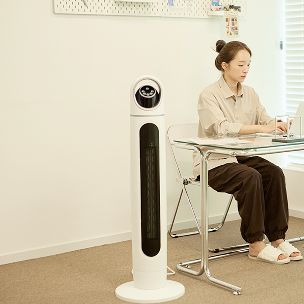 휴엘 온풍기 전기 PTC 가정용 사무실 난방기 저소음 휴엘온풍기 1개 - 상세 이미지 4