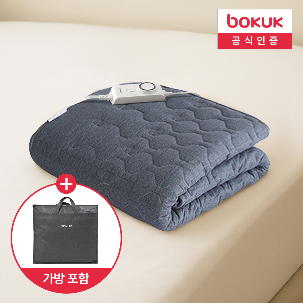 보국 전기장판 1인용 전기요 온열매트 캠핑 전기매트 시티밀리 싱글 BKB-1523S - 상품 이미지