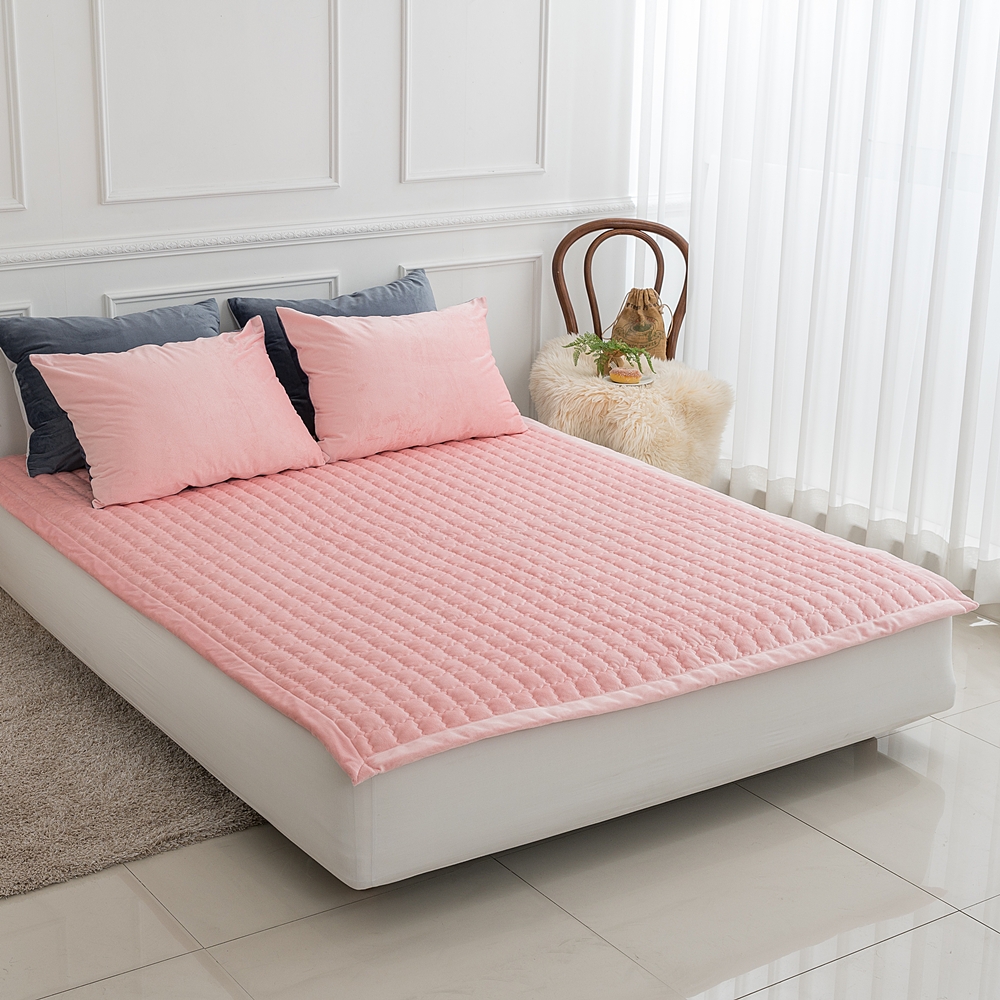 나라데코 밍크 극세사 부드러운 도톰한 겨울 밴딩 침대패드 SS