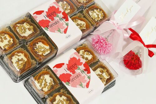 상주 크림치즈호두곶감말이 설날선물세트 6구 한식디저트