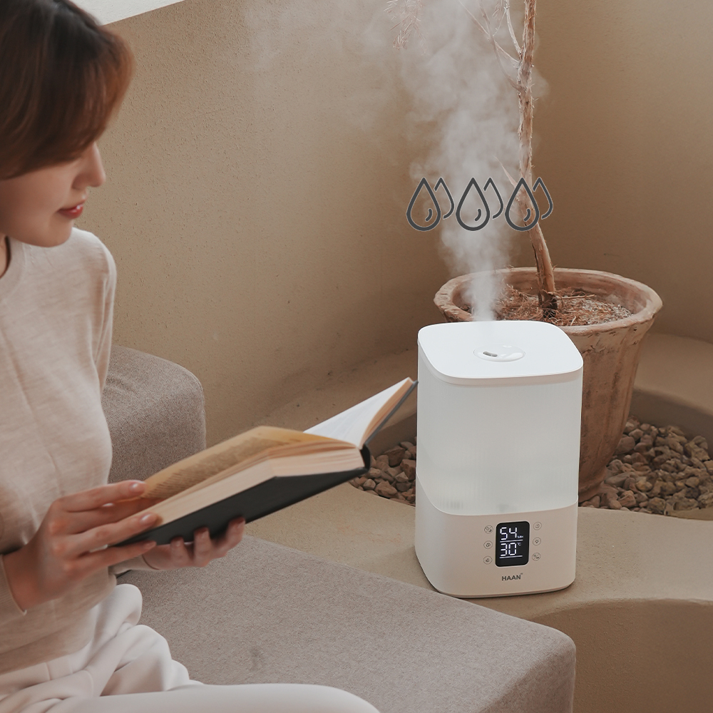 한경희 복합식 가습기 4L 자동습도조절 UV살균 저소음 가정용 원룸 사무실용