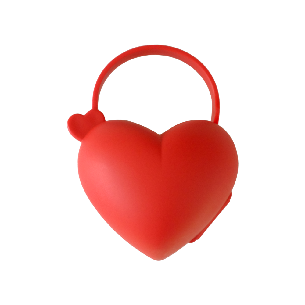 티지엠 하트 쪽쪽이 보관케이스 베리레드