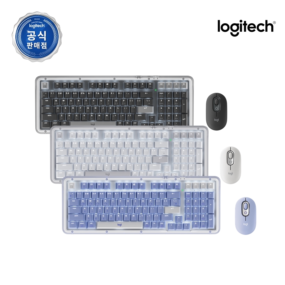 로지텍코리아 공식 Alto Keys K98M & POP Combo 무선 키보드 마우스 세트 - 상세 이미지 2