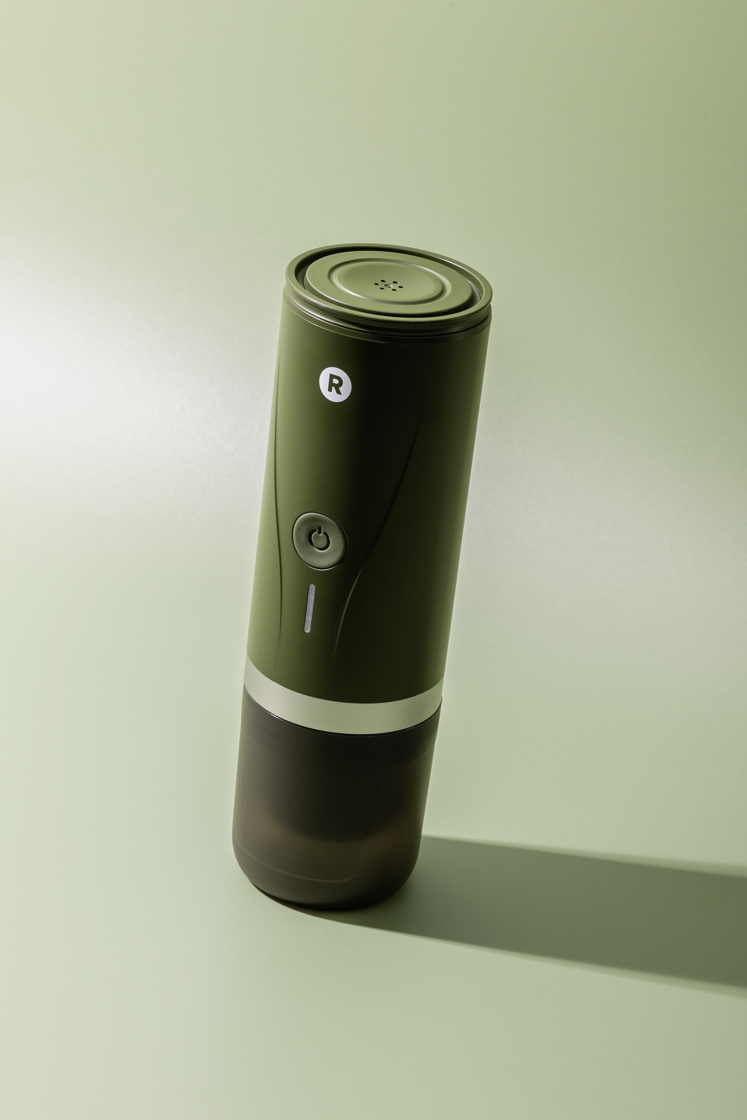 로스티코 휴대용 커피머신 에스프레소 머신 캡슐 아웃도어 캠핑 가정용 포레스트그린