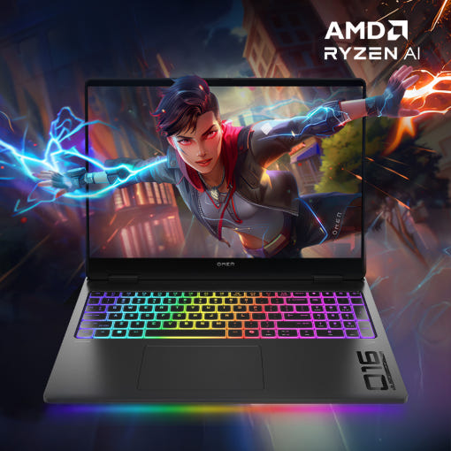 HP OMEN MAX 16 게이밍 노트북의 모습