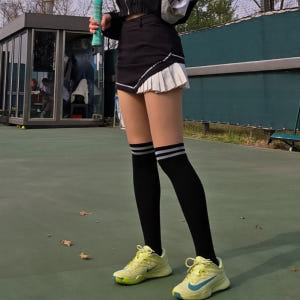 버디프로 골프스타킹 여성 투톤 UV차단 자외선차단 레깅스 스타킹 운동러 솔직 후기 | 실사용 리뷰 - 상품 이미지 4