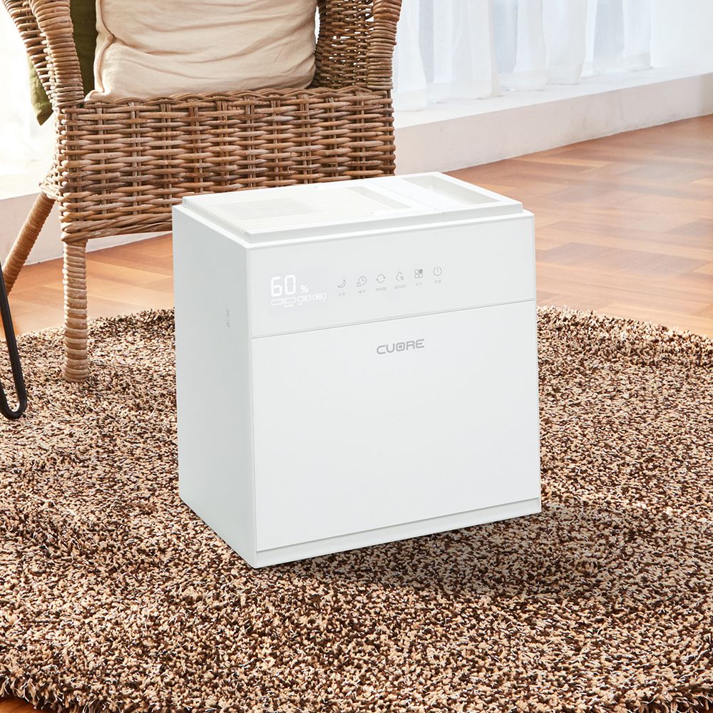 쿠오레 자연 증발 기화식 가습기 대용량 가습기 CHD-E15W