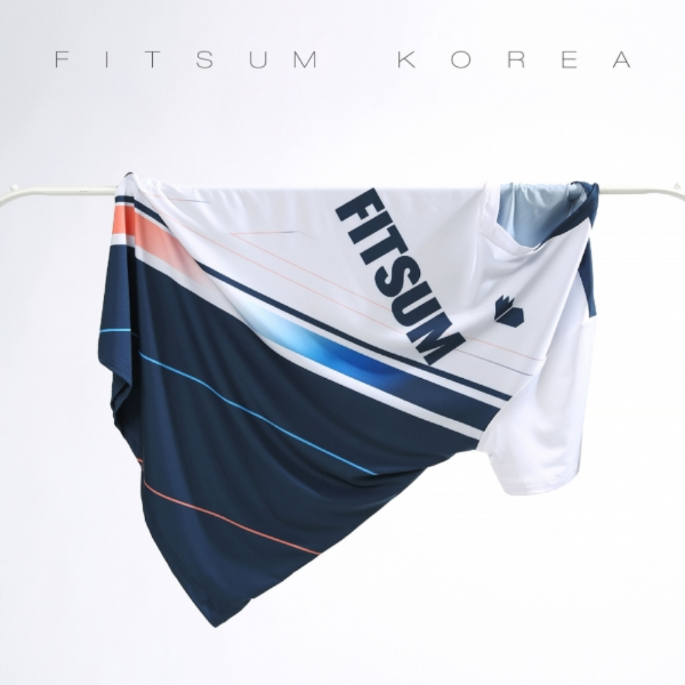 핏섬 배드민턴의류 여성 상의 반팔 경기복 티셔츠 FAT5U-5415 - 상품 이미지