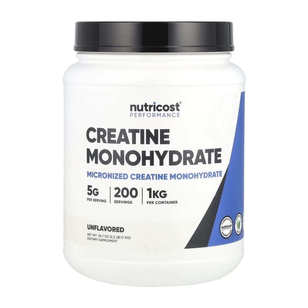 뉴트리코스트 크레아틴 모노하이드레이트 무향 파우더 Creatine 1kg - 상품 이미지