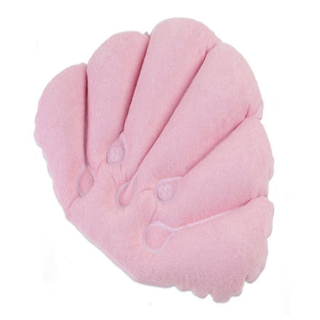 [친구도매협력사]모아모두 욕조머리받침대 욕조반신욕 조개모양 목욕머리받침