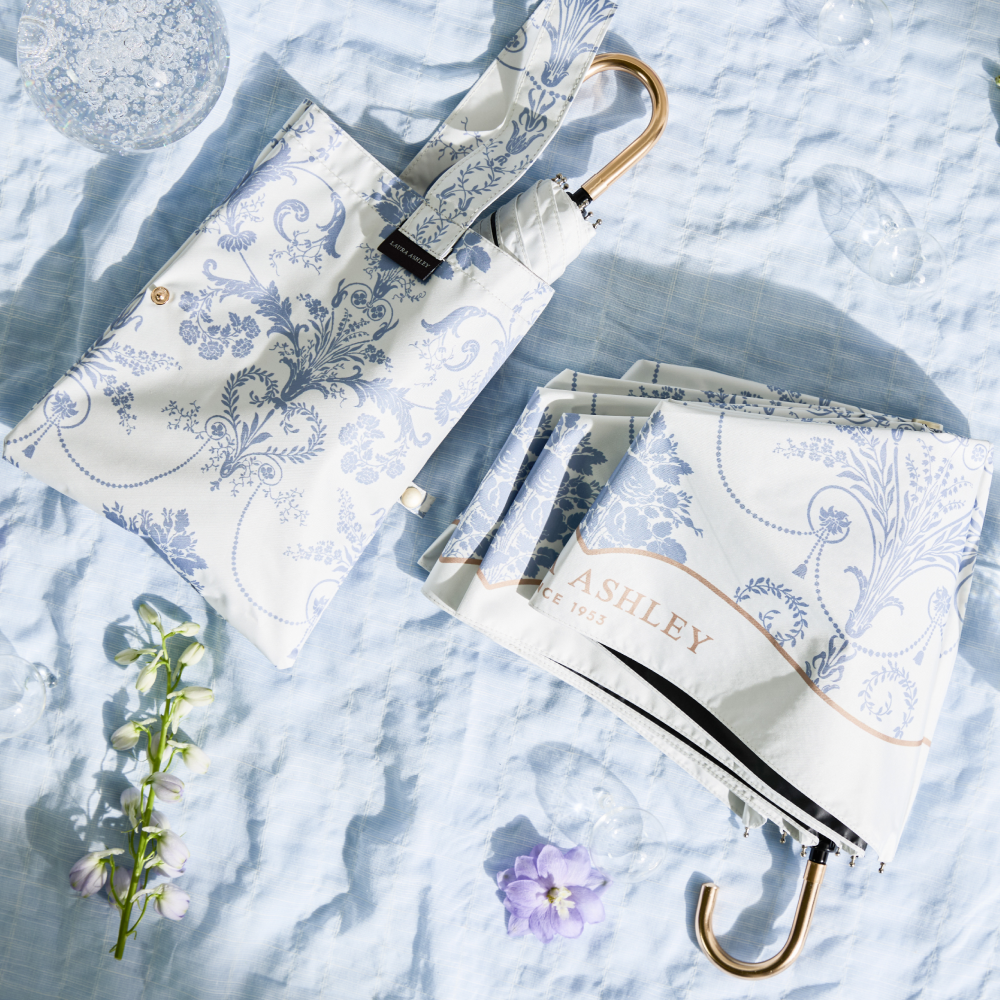 로라애슐리 프리미엄 암막 3단 양산 우산 2종세트(조세티+애플블라썸) 양우산