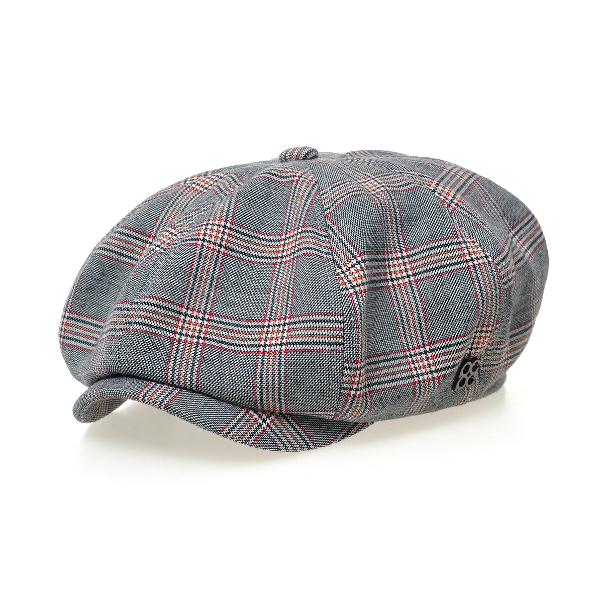 클래식 울체크 남성 베레모 빵모자 뉴스보이캡 가을 헌팅캡 M L XL - 상세 이미지 4