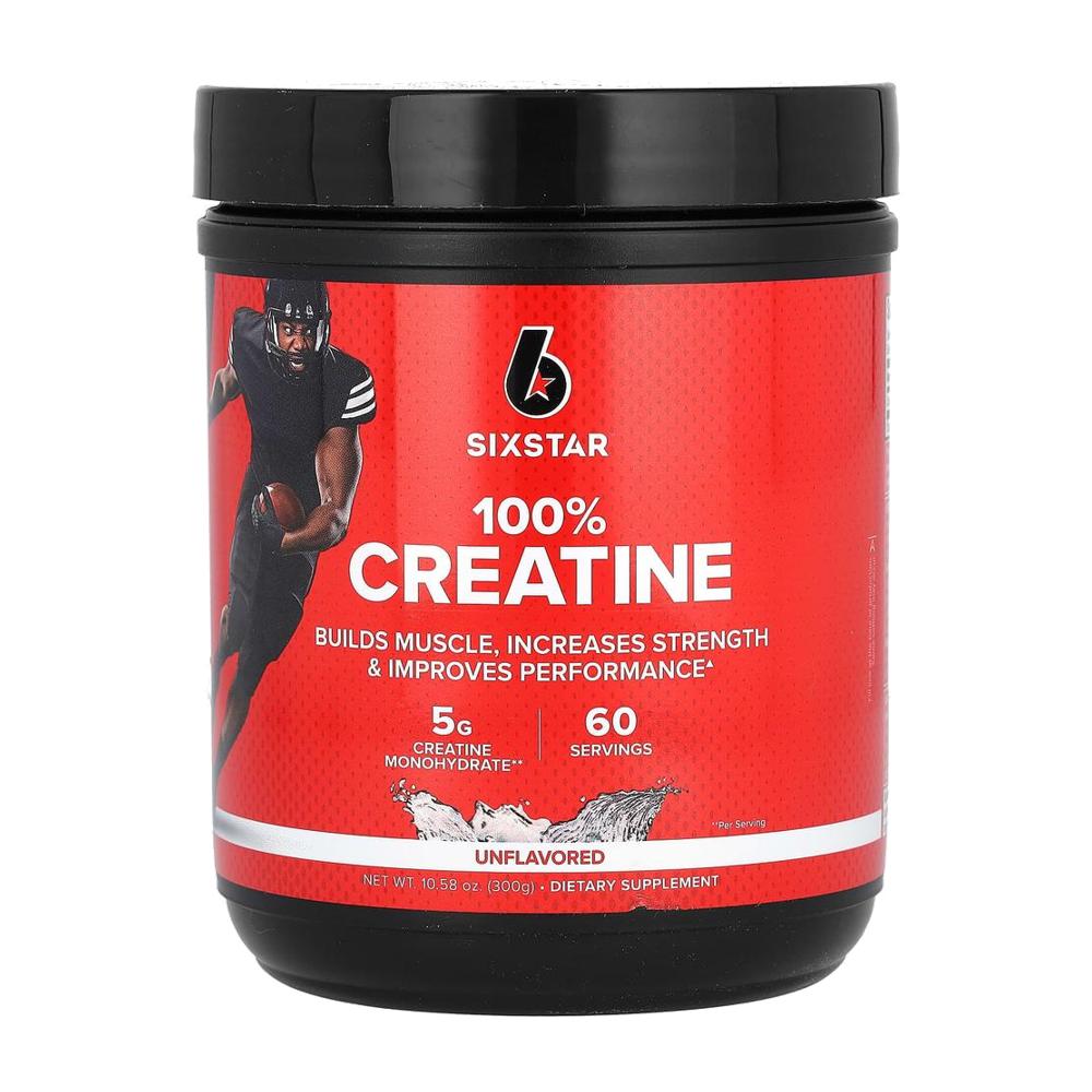 식스스타 크레아틴 모노하이드레이트 무향 파우더 Creatine 300g - 상품 이미지