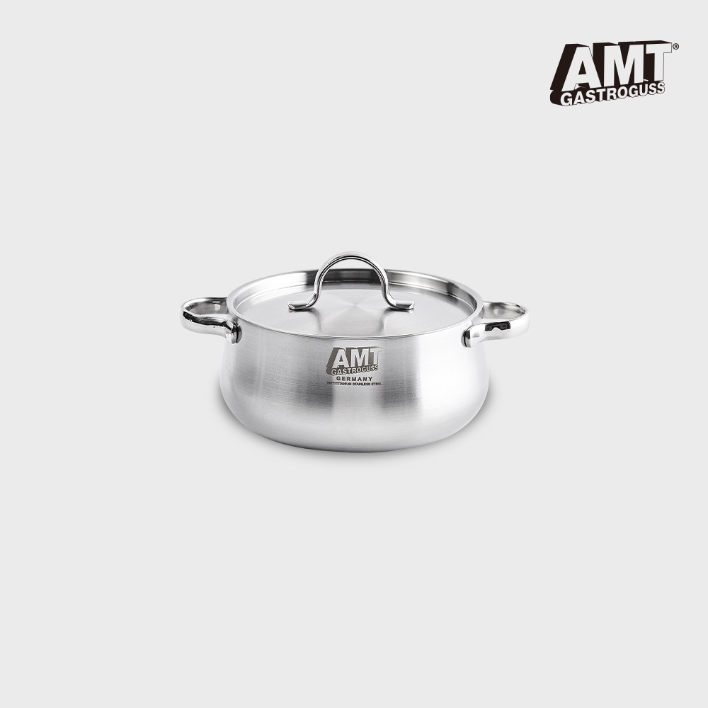 AMT 피렌체 16cm 양수 냄비 316Ti 스텐 통5중