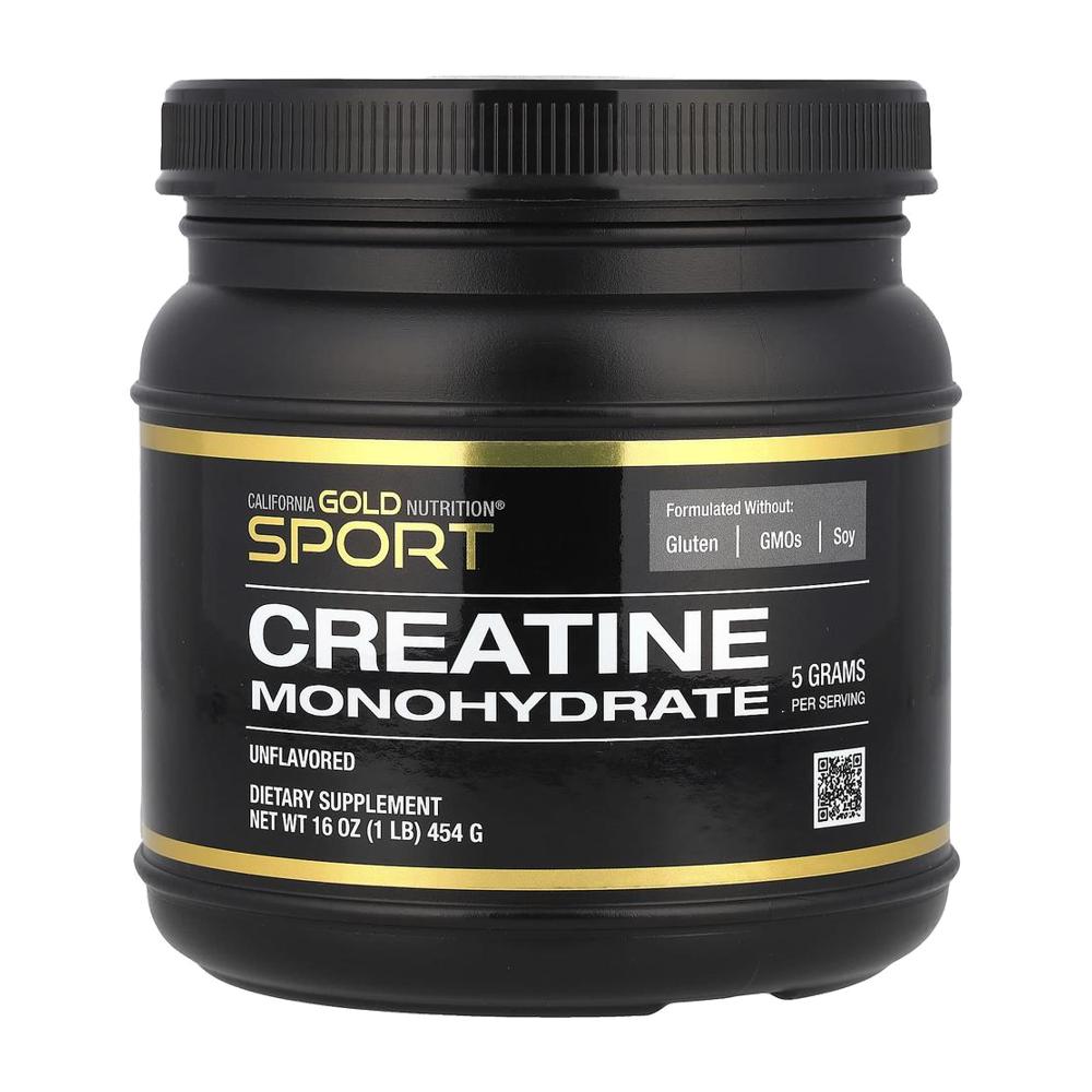 CGN 크레아틴 모노하이드레이트 무향 파우더 Creatine 454g - 상품 이미지