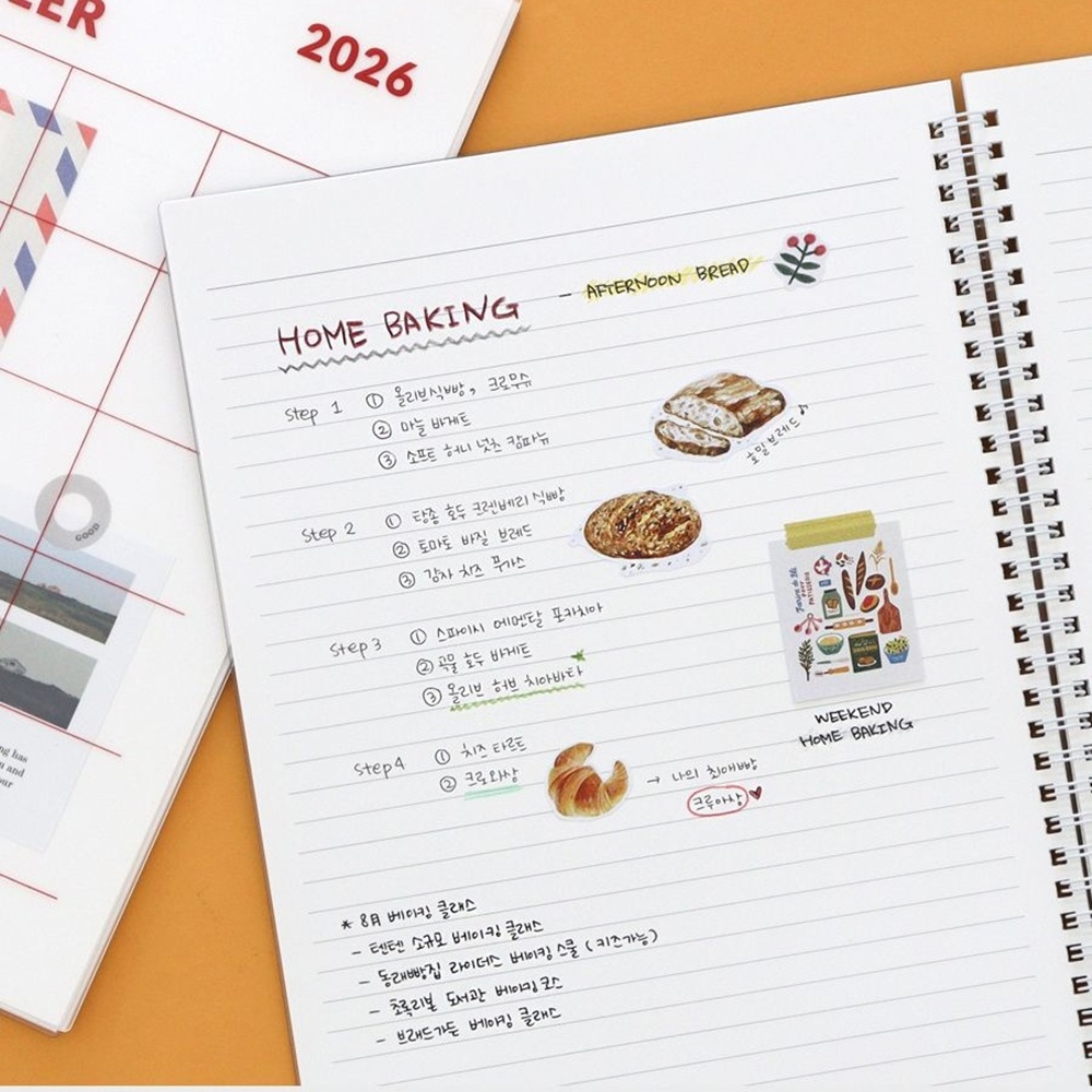 2026 빅 먼슬리 플래너 A4 2026년 월간 스케줄러 대형 26년 업무용 다이어리 이미지 6